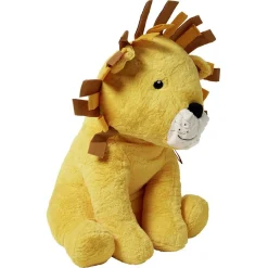 Gifi Eveil<Peluche lion polyester 80x50x48cm jaune