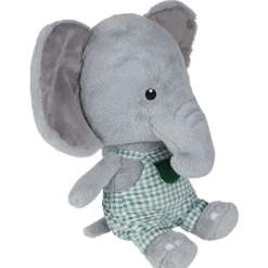Gifi Eveil<Peluche éléphant polyester 50x25x20cm gris