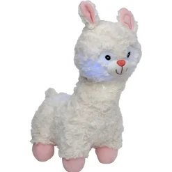 Gifi Jeux D'Imagination Et D'Imitation<Peluche lumineuse couleurs changeantes rose blanc