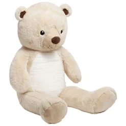 Gifi Eveil<Peluche ours polyester 100x40x30cm beige