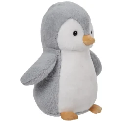 Gifi Jeux D'Imagination Et D'Imitation<Peluche pingouin animé gris et blanc