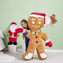 Gifi Eveil<Peluche Père-Noël 80cm