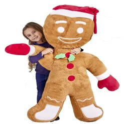 Gifi Eveil<Peluche Père-Noël 80cm