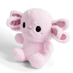 Gifi Eveil<Peluche salamandre L35cm polyester rose