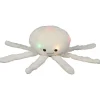 Gifi Eveil<Peluche veilleuse pieuvre lumineuse blanche Ø20xH17cm