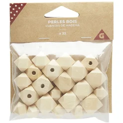 Gifi Perle en bois x22