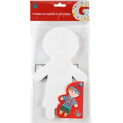Gifi Personnage à décorer x 12