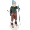 Gifi Personnage skieur village de Noël