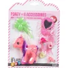 Gifi Jeux D'Imagination Et D'Imitation<Petit poney rose et accessoires X6