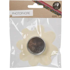 Gifi Photophore avec support à décorer