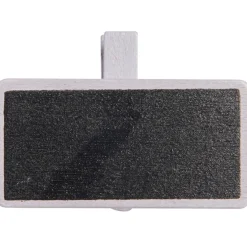 Pince ardoise argentée x6*Gifi Outlet