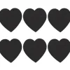 Gifi Pince ardoise coeur ivoire x6