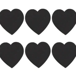 Gifi Pince ardoise coeur ivoire x6