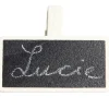 Pince ardoise ivoire x6*Gifi Best
