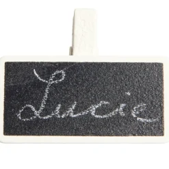 Pince ardoise ivoire x6*Gifi Best