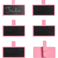 Pince ardoise rose x6*Gifi Hot