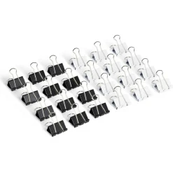 Pince double clip x24 métal*Gifi Clearance