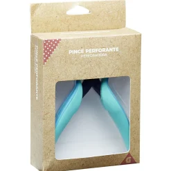 Gifi Pince perforante en métal bleu