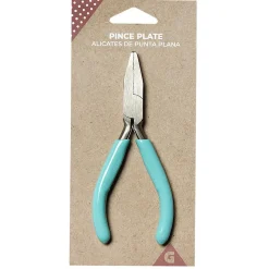 Gifi Pince plate en métal bleu
