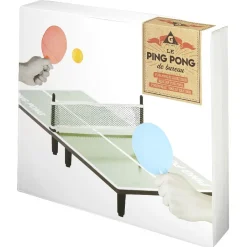 Ping pong de bureau filet et raquettes x2*Gifi New