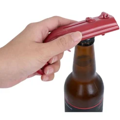 Pistolet décapsuleur Capgun rouge*Gifi New