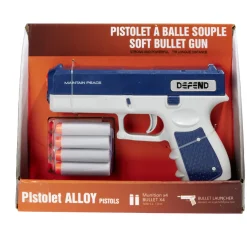 New Gifi Pistolet fléchette plastique - 4 modèles