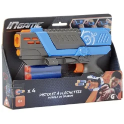 Discount Gifi Pistolet + 4 fléchettes en mousse