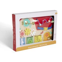 Gifi Eveil<Planche activités enfant bois et métal 40x29,7xH6,4cm