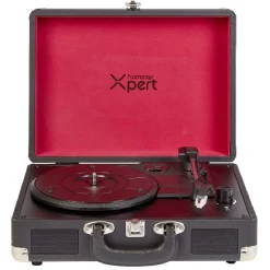 Platine vinyle Homday X-Pert rouge et noire*Gifi Outlet