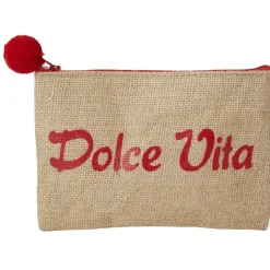 Best Gifi Pochette avec pompom en jute