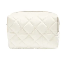 Online Gifi Pochette à cosmétiques en velours beige ou bleu 19x9xH12cm