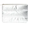 New Gifi Pochette à cosmétiques matelassée design doudoune 25x18cm - 3 coloris