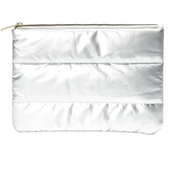 New Gifi Pochette à cosmétiques matelassée design doudoune 25x18cm - 3 coloris