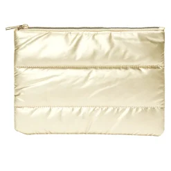 New Gifi Pochette à cosmétiques matelassée design doudoune 25x18cm - 3 coloris
