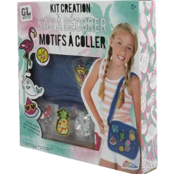 Pochette à décorer avec motifs à coller*Gifi New