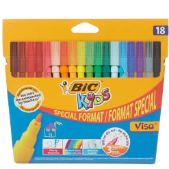 Gifi Pochette de feutres Bic Kids x18