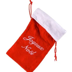 Gifi Pochette de Noël rouge blanche