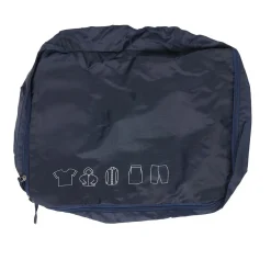 Hot Gifi Pochette de rangement voyage bleu marine rectangulaire x5