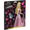 Gifi Pochette Disney Princesses carte à gratter fluo et coloriage