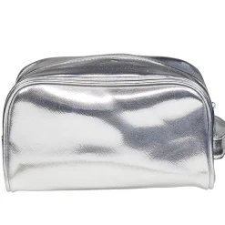 Clearance Gifi Pochette à maquillage polyester gris argenté