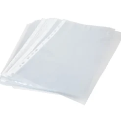 Pochette plastique perforée transparente A4 x100*Gifi New