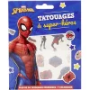 Gifi Pochette tatouage éphémère Spider-Man avec coloriage x7