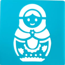 Gifi Pochoir enfant x 6