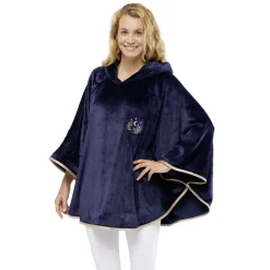 Online Gifi Poncho design chat bleu et doré Taille XS/S