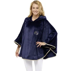 Best Gifi Poncho design chat bleu et doré Taille L