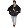 Clearance Gifi Poncho ours noir Taille XS/S