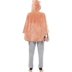 New Gifi Poncho renard orange Taille M/L