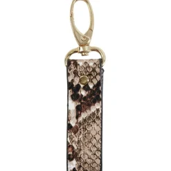 Clearance Gifi Porte clé anse imitation peau de serpent