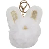 Outlet Gifi Porte clé design lapin blanc