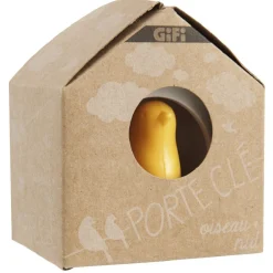 Sale Gifi Porte clé design oiseau dans sa niche